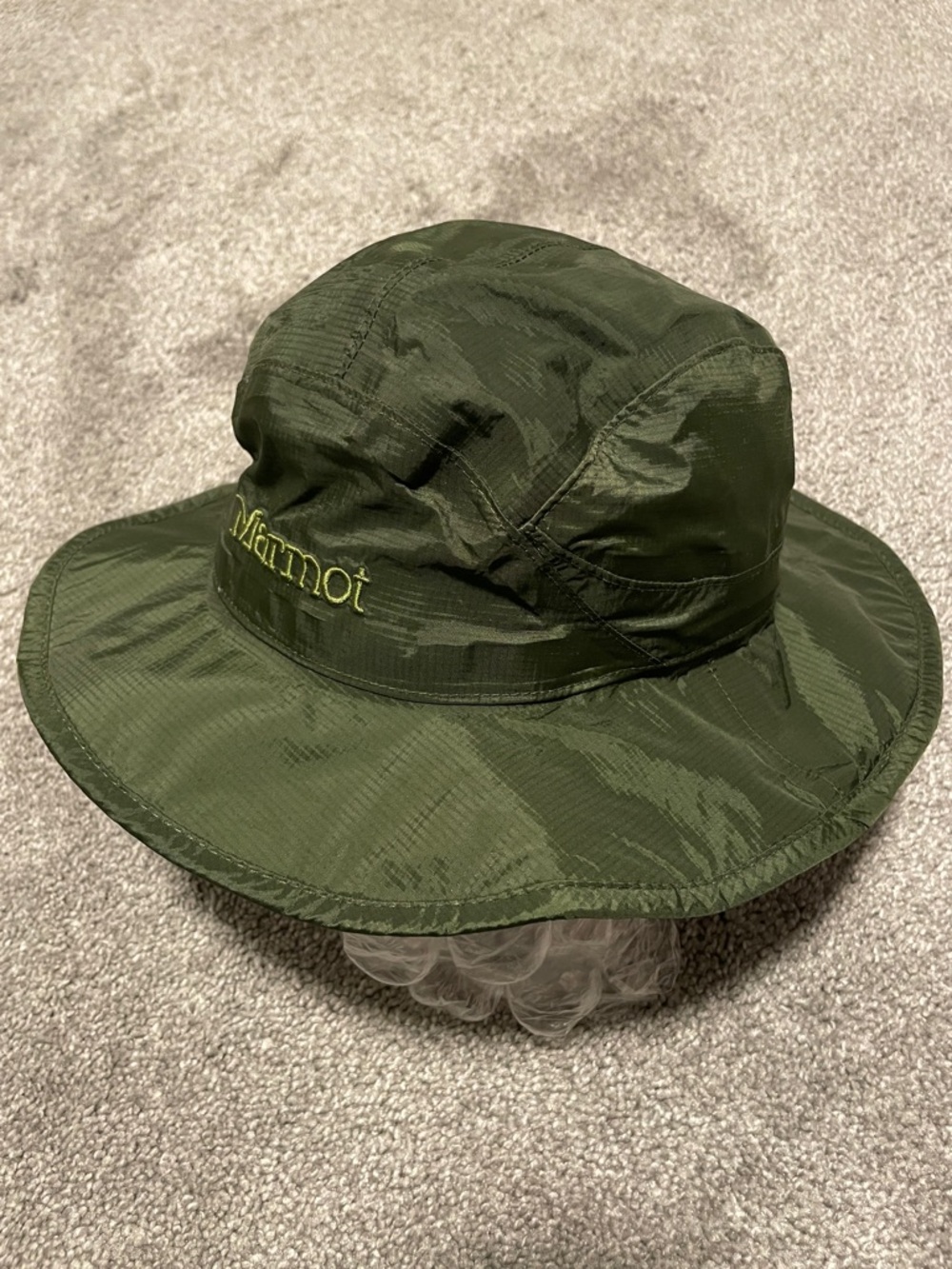 Marmot Dark Olive  Outdoor Bucket Hat